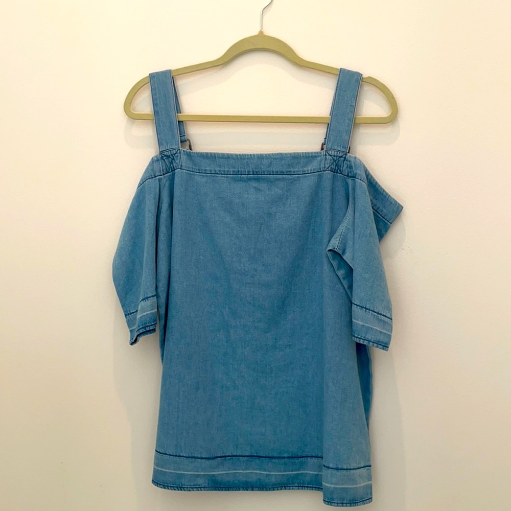 Calvin Klein Denim Top Size Large